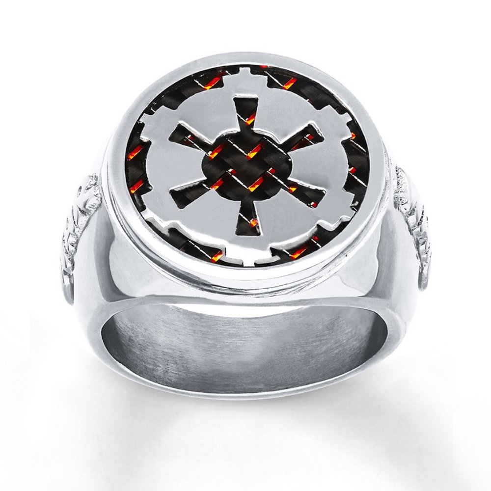Men's Star Wars Empire Order Stainless Steel Ring